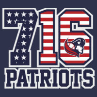 716 Patriots - Heavy Cotton 100% Cotton T Shirt Design