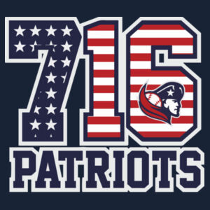 716 Patriots - Club Fleece Pullover Hoodie Design