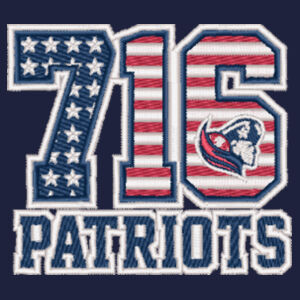 716 Patriots - Ladies Sport Wick ® Fleece Full Zip Jacket Design