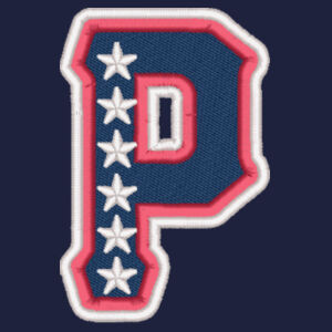 P Patriots - Sport Wick ® Fleece Short Sleeve Hooded Pullover Design
