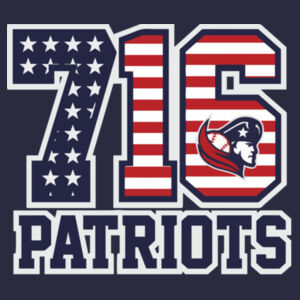 716 Patriots - Performance Sleeveless Tee Design