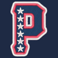 P Patriots w/Player on Sleeve - Tricot Track Jacket Design