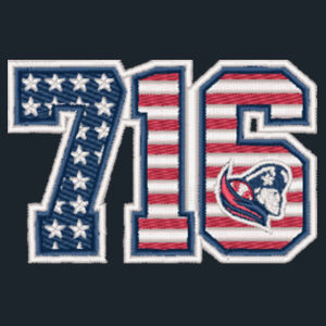 716 w/Number - Pivot Flat Bill Snapback Cap Design