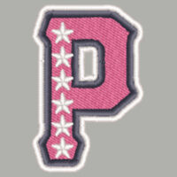 P Patriots w/Number - Diamond Era Stretch Cap Design
