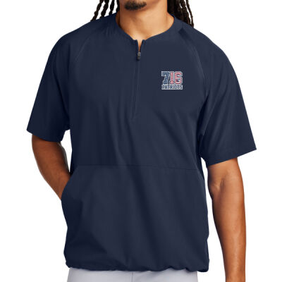 716 Patriots - Repeat 1/2 Zip Short Sleeve Jacket Thumbnail