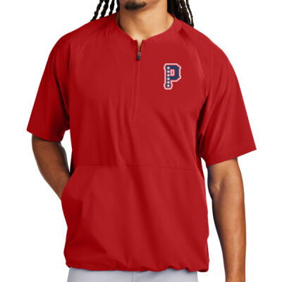 P Patriots - Repeat 1/2 Zip Short Sleeve Jacket Thumbnail