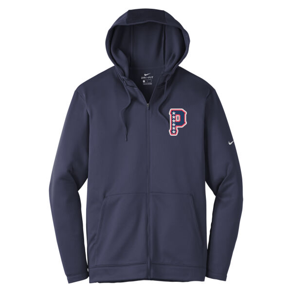 P Patriots - Therma FIT Full Zip Fleece Hoodie Thumbnail