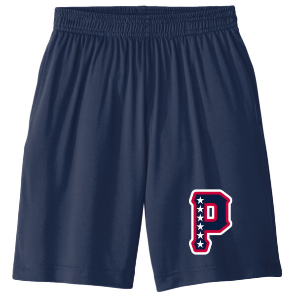 P Patriots - Youth PosiCharge ® Competitor Pocketed Short Thumbnail