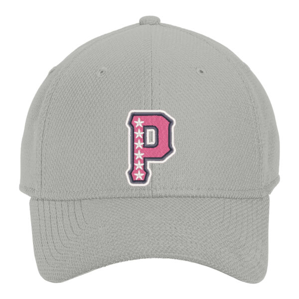 P Patriots w/Number - Diamond Era Stretch Cap Thumbnail